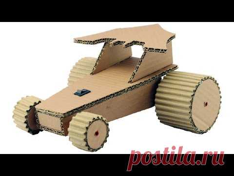 How to Make Car for Kids Using Cardboard - Amazing DIY Batman Car