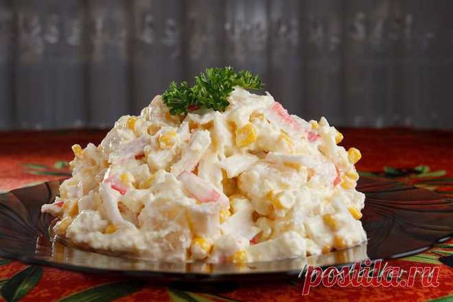 Самый лучший салат из крабовых палочек.