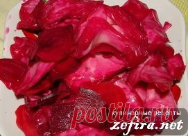 Капуста по-гурийски — рецепт маринованной капусты со свеклой - домашние рецепты с фото