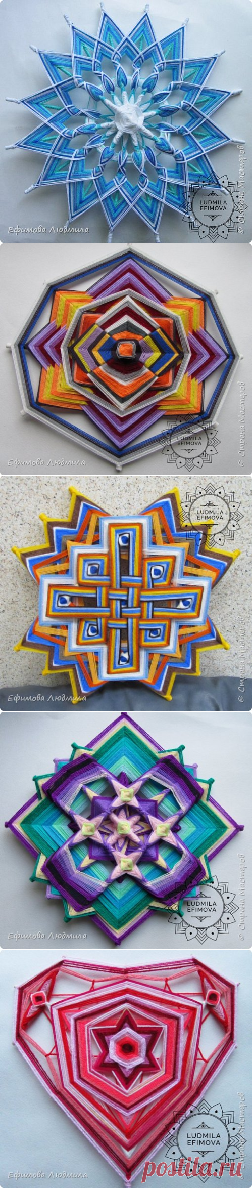 Плетёные мандалы | Страна Мастеров