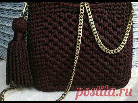 كروشيه شنطه بغرزتين شكل انيق جدا تابعونى بكل ماهو جديد من bag crochet