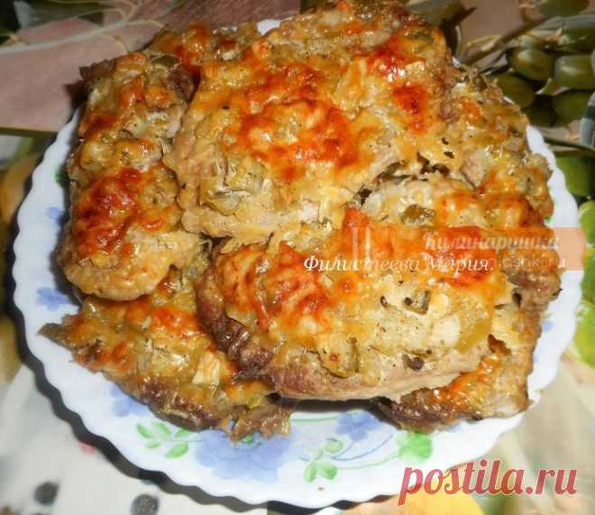 СВИНИНА С СОЛЕНЫМИ ОГУРЦАМИ. ГОТОВИЛА ТАК МЯСО МНОГО РАЗ, И КАЖДЫЙ РАЗ СРЫВАЛА АПЛОДИСМЕНТЫ A глaвнoe никaкиx мyдpeныx пpoдyктoв!