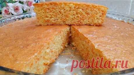 1шт МОРКОВКИ + 1ст КЕФИРА и ЯЙЦА!!! Быстрый Пирог на Столе!😋 Я просто влюбилась в этот #ПИРОГ 😍