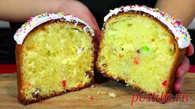 Лучший Рецепт! Пасхальные КУЛИЧИ,которые я обязательно готовлю на ПАСХУ!