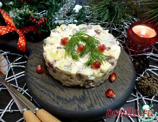 Салат с сельдью – кулинарный рецепт