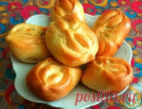 Пирожки с творогом и сыром