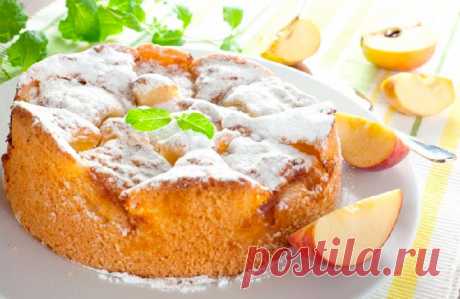 Творожная шарлотка с яблоками: рецепты на каждый день