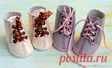 Создаем милые сапожки для куклы