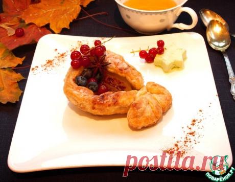 Тарт-татен порционный из груши – кулинарный рецепт