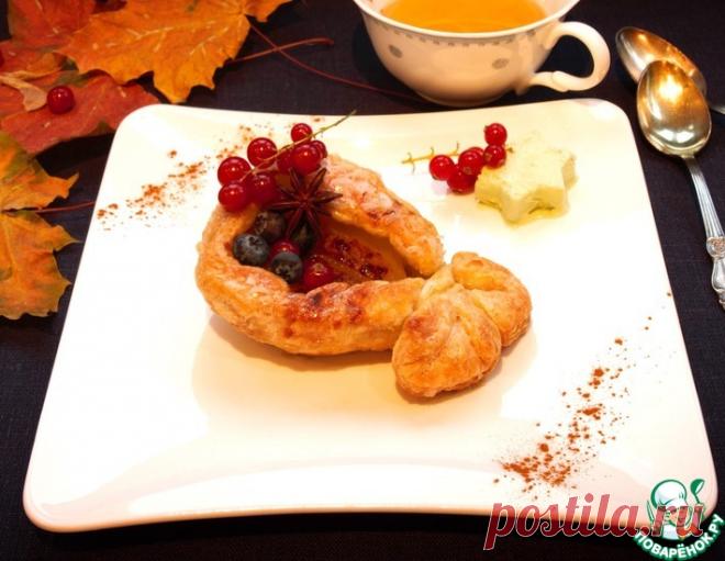 Тарт-татен порционный из груши – кулинарный рецепт