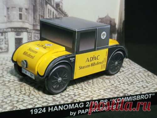 Hanomag “Kommissbrot” Paper Model - Paperdiorama - Donwload Free Paper Model