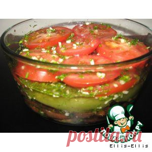Кубанская закуска с баклажанами - кулинарный рецепт