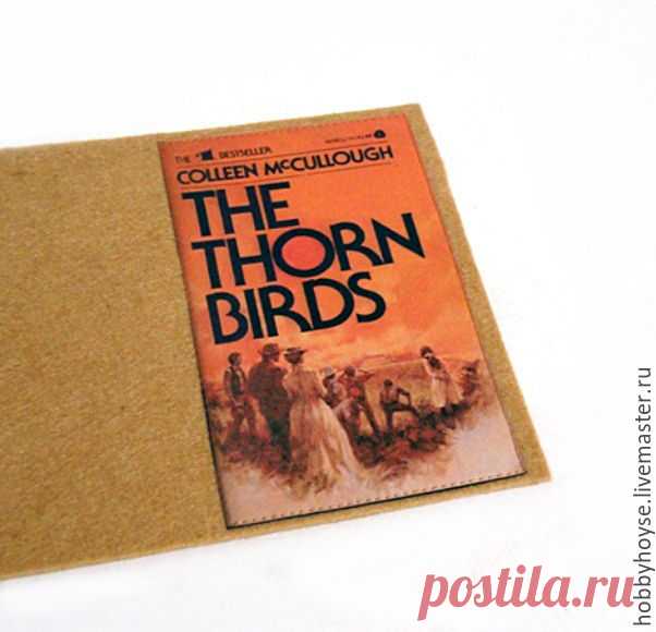 Шьем красивый клатч «Книга» из фетра