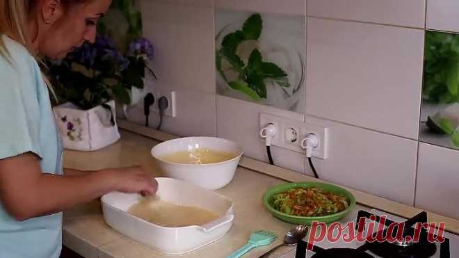 Заливной пирог с капустой. Супер быстрый капустный пирог.