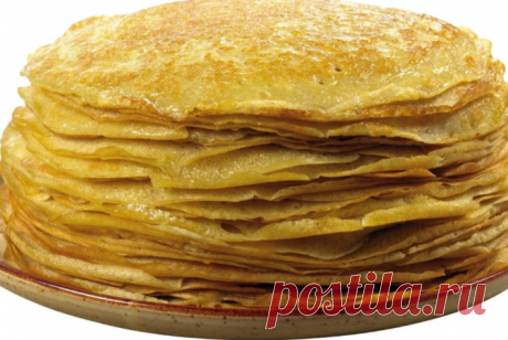 Блины на пиве без молока: вся семья ест и не наестся (Видеорецепт)