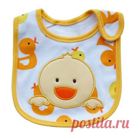 Прекрасный Милый Мультфильм Pattern Малышей Детские Водонепроницаемый Слюны Полотенце Младенца Хлопка Нагрудники KS01 купить на AliExpress