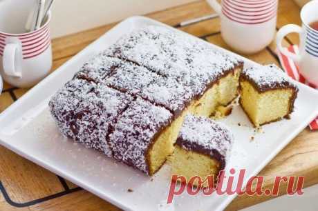 Лучшие кулинарные рецепты: Австралийский кекс с кокосовой стружкой
