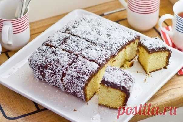 Лучшие кулинарные рецепты: Австралийский кекс с кокосовой стружкой