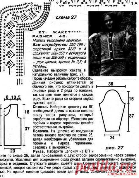 . Вязаный костюм в стиле Шанель - Вязание - Страна Мам