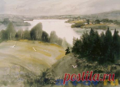 ПРОСТОРЫ ЗАОНЕЖЬЯ    -   Овчинников