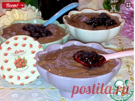 Молочно-шоколадный крем - кулинарный рецепт