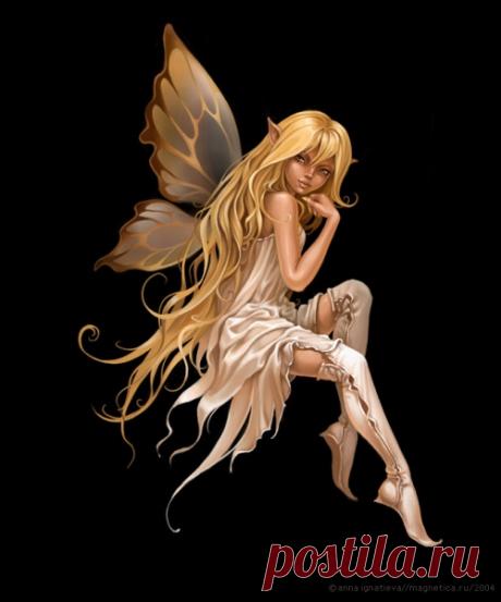 Работы художницы Анны Игнатьевой/ Раздел &quot;Феи&quot; (44 работ) » Картины, художники, фотографы на Nevsepic