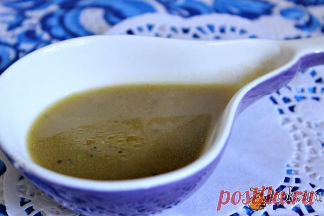 Горчично - медовая заправка для салатов.