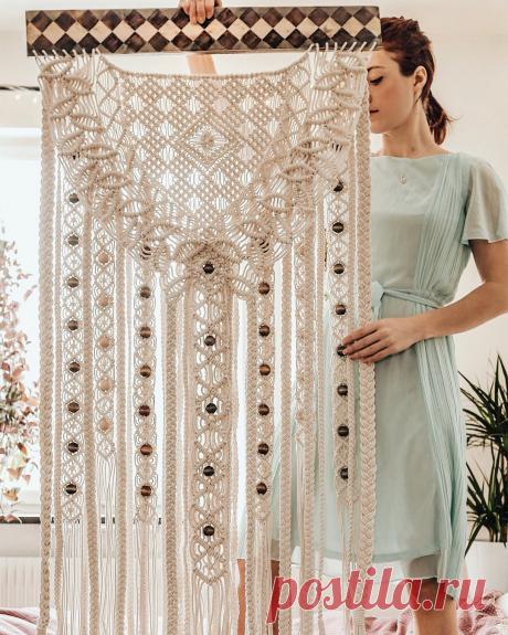 Художница Фанни Зидениус тоже влюблена в макраме