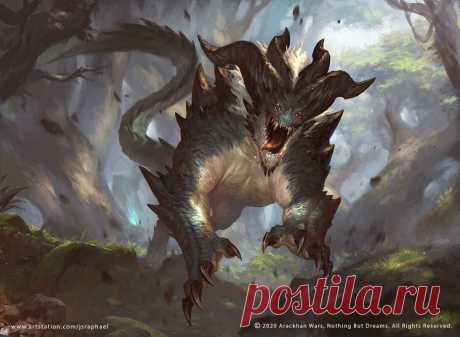 ArtStation - Arackhan Wars: Reptilian Beast