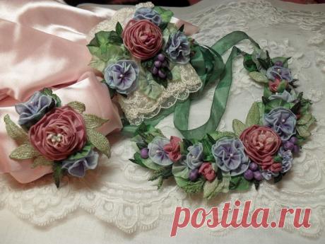 вышивка лентами | Записи в рубрике вышивка лентами | Вдохновлялочка Марриэтты