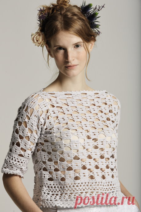 Crochetemoda Blog: Blusa de Crochet
