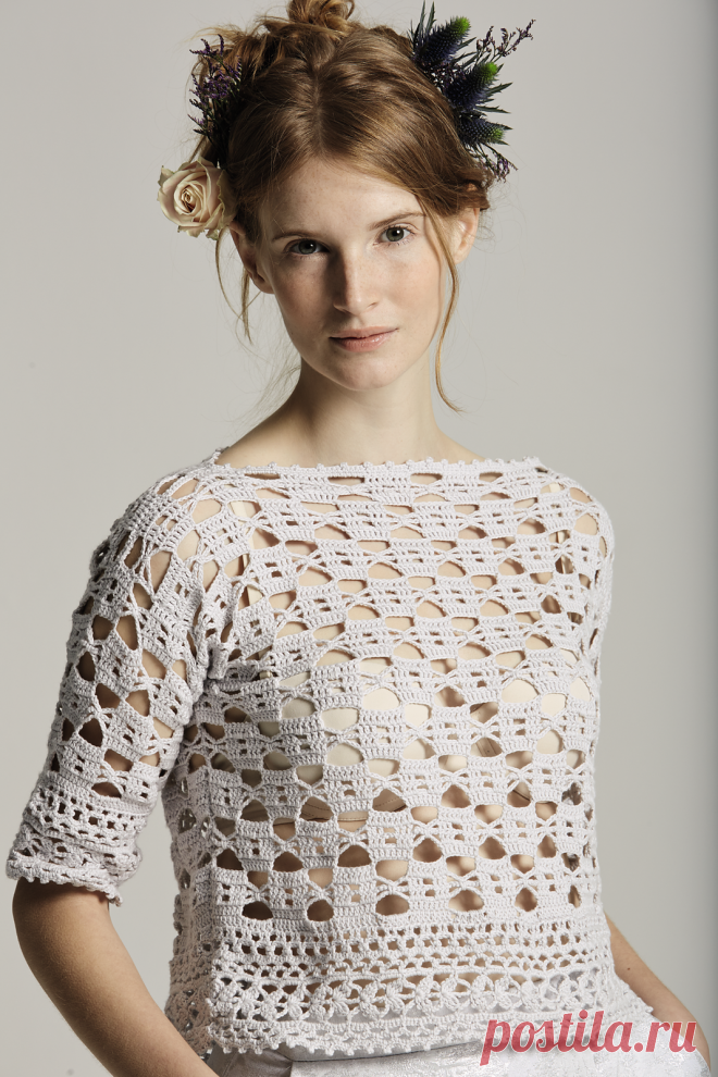 Crochetemoda Blog: Blusa de Crochet