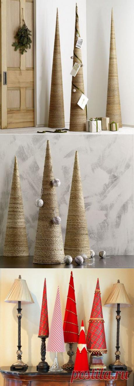 10 Cute Cone-Shaped Christmas Trees | Shelterness