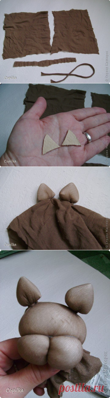 Котики из колготок