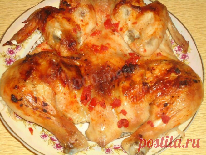 Цыпленок табака на сковороде рецепт с фото пошагово - 1000.menu