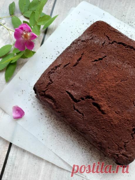 Шоколадный низкоуглеводный кекс из муки зелёной гречки. Десерт, который можно! | Лакомый кусочек | Дзен