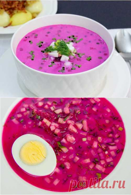 Холодник по-белорусски: 2 рецепта, ДИЕТИЧЕСКИЕ и вкусные! Свежесть в жару, полезный кефир и зелень
