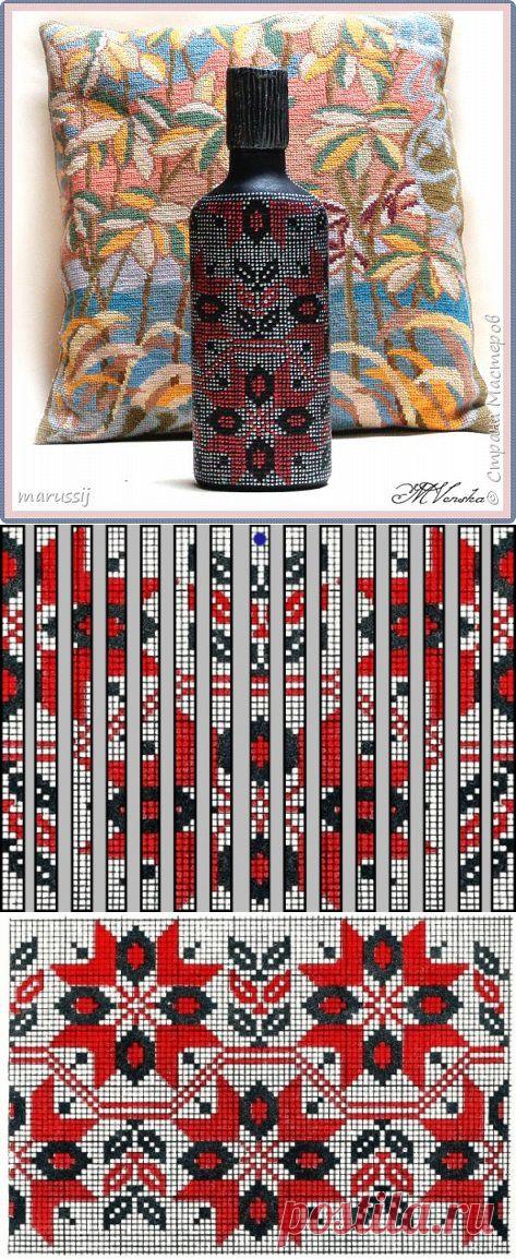По мотивам вышивки. | Страна Мастеров