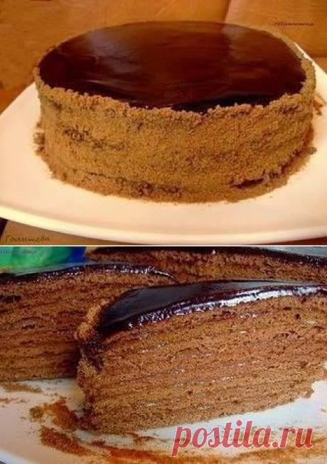 Шоколадный медовик "Дамский каприз"... - Интересный рецептик