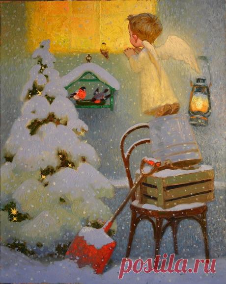 Рождественский ангел... ♫♪♫♪