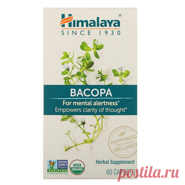 Himalaya, бакопа, 60 капсул - iHerb