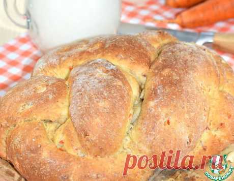 Отрубной хлеб с морковью и арахисом – кулинарный рецепт