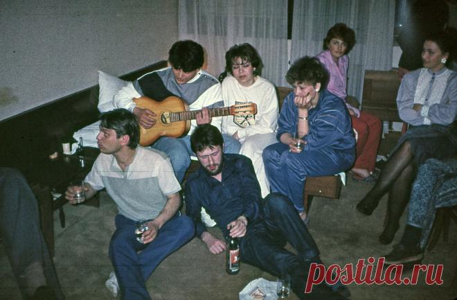 Второй день за бугром.