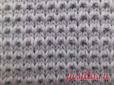 Узор "Тканый" - knitting-pro.ru - От азов к мастерству