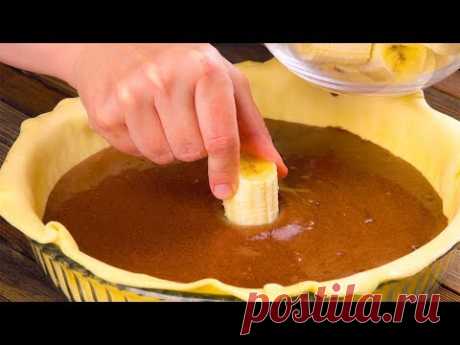 Шоколадный Тарт С Бананом И Карамелью: Невероятно Вкусный Рецепт