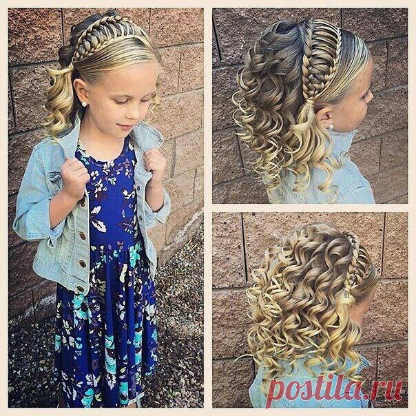 Красивая (очень) прическа