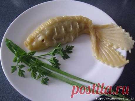 Как сделать МАНТЫ в форме РЫБОК: мастер-класс!