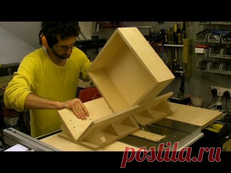 Splined / Keyed Mitre Sledge and Box - Building and Using on Table Saw
