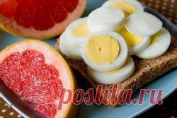 Самый простой вариант похудеть: «грейпфрут и яйцо» — Диеты со всего света