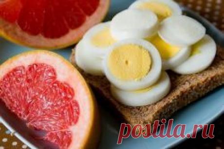 Самый простой вариант похудеть: «грейпфрут и яйцо» — Диеты со всего света